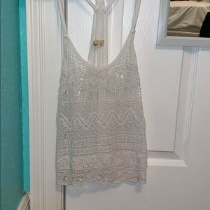 Crotchet cami top